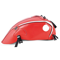 Tapis de réservoir Bagster rouge foncé/déco argent/noir (1696A) Honda CB1100EX 14-