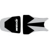 Saddle cover Bagster (2113K) Gris Clair/Black/White Kawasaki ZX12 R 03-04
