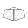 Plaquettes de frein sinter CL BRAKES 2284A3+