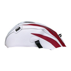Tapis de réservoir Bagster blanc/pointes rouges (1534D) Honda CBR600 RR