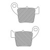 plaquettes de frein cross racing RENTHAL BP-101