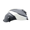 Tapis de réservoir Bagster noir mat/blanc/liseré or (1602LC) Yamaha FZ8 N