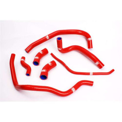 Kit 7 radiator durites SAMCO red Yamaha V-MAX 1200