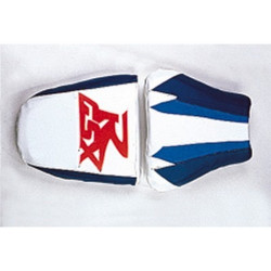 Saddle cover Bagster (2078A) Blue/Blanc/Azur/Letters Fluo Suzuki GSX600R 97-00