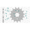 AFAM sprocket 14 teeth pitch 428 type 21200 Beta RR 125 Enduro