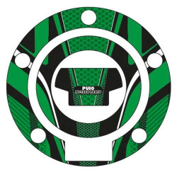 Protection bouchon de réservoir moto Puig RADIKAL Vert Yamaha