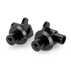 Puig rider footrest supports (21246N) Aprilia TUAREG 660