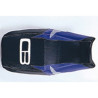 Saddle cover Bagster (2037J) Noir/Violet Fonce/Gris Clair/Letters Blanches Honda CB500 96