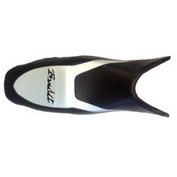 Housse de selle Bagster (2112A) Noir/Argent/Lettres Noires Suzuki GSF600 BANDIT 00-04