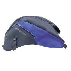 Tapis de réservoir Bagster noir mat/baltique/liseré or (1602LA) Yamaha FZ8 N