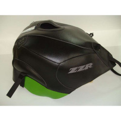 Tapis de réservoir Bagster noir/vert nacre (1521F) Kawasaki ZZR1400