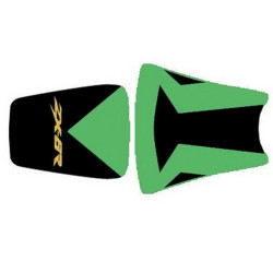 Saddle cover Bagster (2141B) Green/Black/Letters Kawasaki ZX6 R/RR 03-04