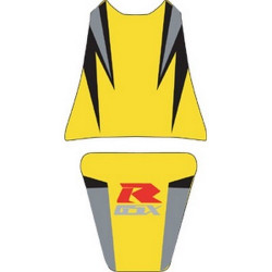 Housse de selle Bagster (2144E) Surf/Noir/Gris Clair/Lettres Grises Claires Suzuki GSX1000R 04