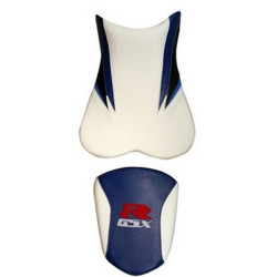 Saddle cover Bagster (2175C) Blue/White/Black/Azur/Letters Fluo and White Suzuki GSX600R 06