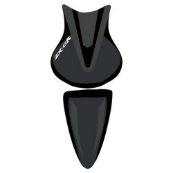 Saddle cover Bagster (2190D) Black/Black Matt/White Letters Kawasaki ZX6 R/RR 08