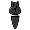 Saddle cover Bagster (2190D) Black/Black Matt/White Letters Kawasaki ZX6 R/RR 08