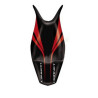 Saddle cover Bagster (2186L) Black/Red Live Black Letters Honda CB600 SF HORNET 09