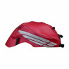 Bagster dark red/deco steel and anthracite tank mat (1557A) Honda CBF600 N (no fairing)