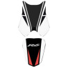 Saddle cover Bagster (2203H) Black/White/Red/White Letters Yamaha YZF-R6 10-11