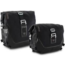 Sacoches cavalières SW-Motech LEGEND GEAR LC1/LC2 Black Ed. + écarteurs SLC HIMALAYAN