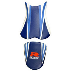 Saddle cover Bagster (2175F) Blue/White/Azur/Red and White Letters Suzuki GSX750R 06