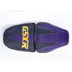 Housse de selle Bagster (2036O) Violet/Anthracite/Lettres Surf Suzuki GSX1100 R 95-97