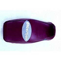 Saddle cover Bagster Bordeaux Fonce/Gris Clair/Letters Blanches Yamaha XJ600 DIVERSION 95
