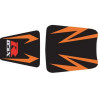 Saddle cover Bagster (2151B) Black/Orange/Letters Grises Claires Suzuki GSX600R 04