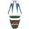 Saddle cover Bagster (2114H) Electric Blue/White/Black Suzuki GSX1000R 01