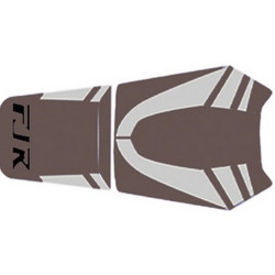 Housse de selle Bagster (2121F) Acier/Gris Clair/Lettres Noires Yamaha FJR 1300 04-05