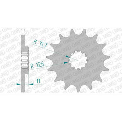 AFAM 12 teeth not 520 type 64500 Husqvarna CR 250
