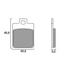 Brembo sinter brake pads 07067XS