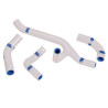 Kit 4 radiator durites SAMCO white BMW F800R / F800GS