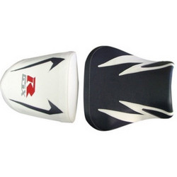 Housse de selle Bagster (2151A) Bleu Fonce/Blanc/Lettres Grises Claires Suzuki GSX600R 04