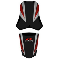 Saddle cover Bagster (2160C) Black/Sold/Red/White/R Fluo Suzuki GSX1000R 05
