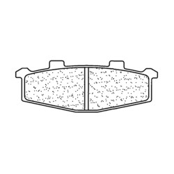 Plaquettes de frein sinter CL BRAKES 2389A3+