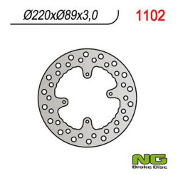 Disque de frein moto NG fixe 220mm (réf. 1102)