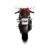 Mivv SR-1 Titanium black approved muffler (T.025.LR1TB) Triumph Speed Triple 1200RR/RS