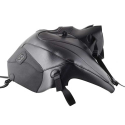 Tapis de réservoir Bagster noir/noir mat (1615A) Moto Guzzi NTX Stelvio