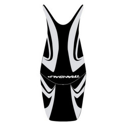 Housse de selle Bagster (2199C) Noir/Acier/Lettres Blanches Honda TRANSALP 700 08-10