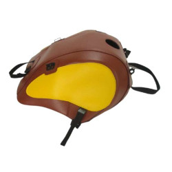 Tapis de réservoir Bagster chocolat /jaune (1327J) Moto Guzzi 1100 California