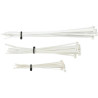 30pcs Moose Racing White nylon cable ties