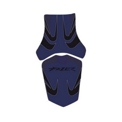 Saddle cover Bagster (2174B) Blue Fonce/Black/Letters Grises Claires Yamaha FZ1 FAZER 06-09