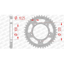 AFAM steel crown 40 teeth not 525 type 35807 Aprilia RSV4 RF