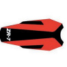 Saddle cover Bagster (2107E) Red Fonce/Black/Letter Kawasaki Silver ZR7/ZR 7 S 01-03