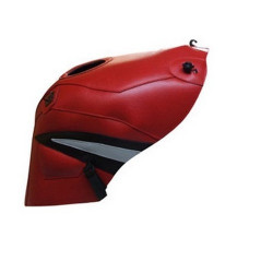 Tapis de réservoir Bagster rouge//pointe noir et gris clair (1478J) Suzuki GSX600 R