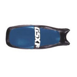 Housse de selle Bagster (2020B) Noir/Bleu/Lettres Blanches Suzuki GSX750 F 92