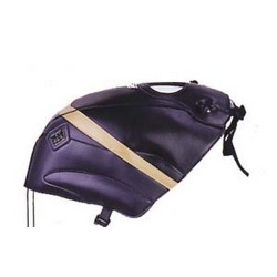 Tapis de réservoir Bagster noir/anthracite/bande or (1156M) Honda CBR1000