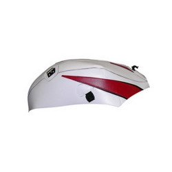 Tapis de réservoir Bagster blanc/pointes rouges (1534G) Honda CBR600 RR