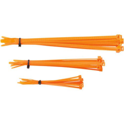 Colliers rilsans nylon 30pcs Moose Racing Orange